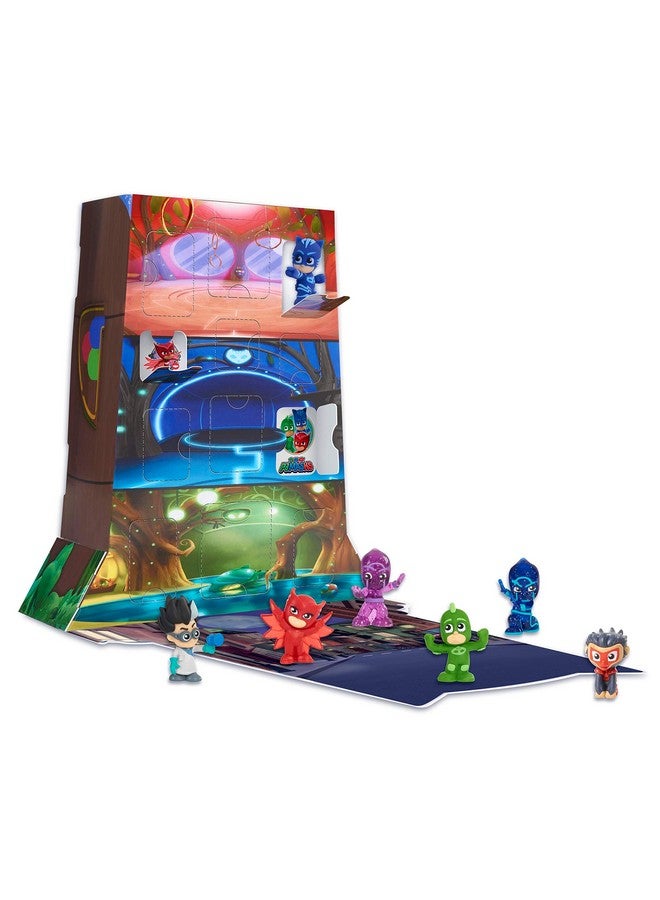 Just Play PJ Masks Night Time Surprise Micros Figures HQ Box Set - Box 1, Collectible Figures, Kids Toys for Ages 3 Up by Just Play - Image 2