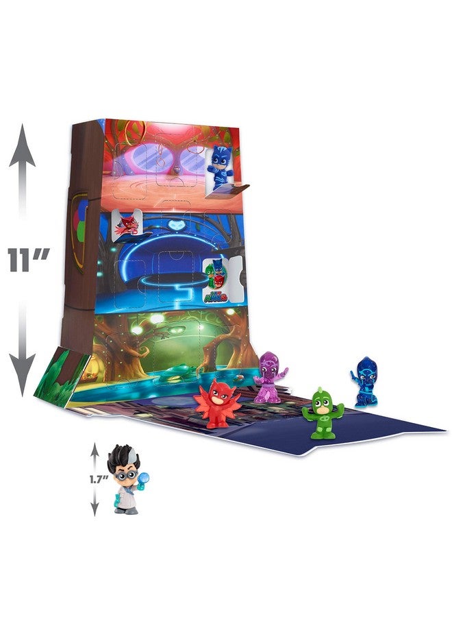 Just Play PJ Masks Night Time Surprise Micros Figures HQ Box Set - Box 1, Collectible Figures, Kids Toys for Ages 3 Up by Just Play - Image 3