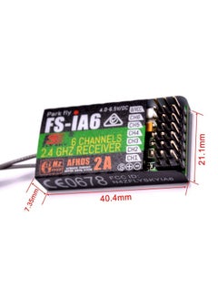 Flysky Youngrc Flysky Fsia6 Receiver 2.4G 6Ch Remote Control Receiver With Double Antenna Compatible Fsi4 I6 I10 Gt2E Gt2F Gt2G Transmitter Rc210 (Fsia6 Receiver)  - Image 4