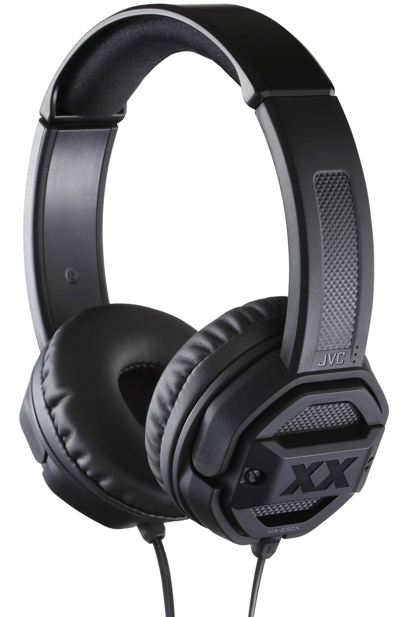 JVC HAS50X XX On-Ear Headphones with Powerful Bass, Dual Exteme Bass Ports, 40mm Driver Unit - Image 1