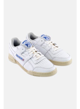 Reebok Men Workout Plus Vintage Lace Up Training Shoes, White  - Image 1