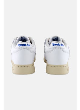 Reebok Men Workout Plus Vintage Lace Up Training Shoes, White  - Image 2