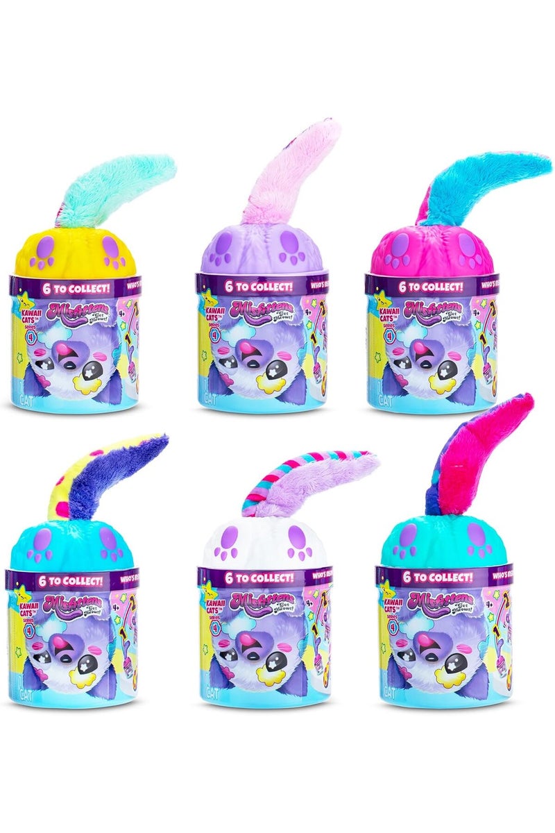 Basic Fun Misfittens Kawaii Plush Kitten - 6-inch Squishy Collectible (Each Sold Separately) - Image 2