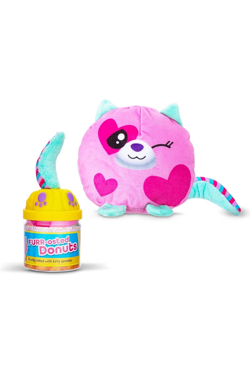 Basic Fun Misfittens Kawaii Plush Kitten - 6-inch Squishy Collectible (Each Sold Separately) - Image 4