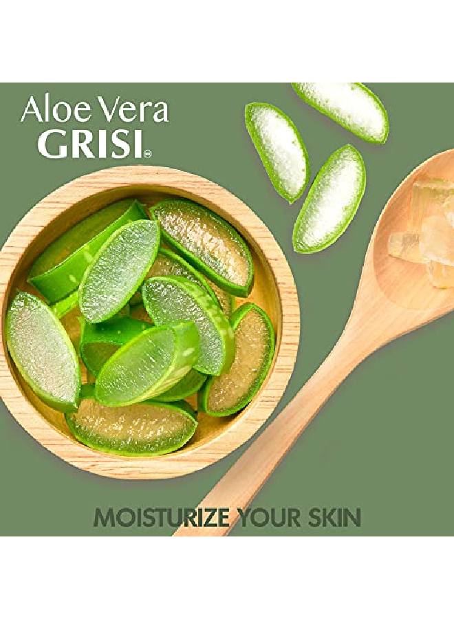Grisi Aloe Vera Shampoo Moisturizing Shampoo With Aloe Vera Extract Parabenfree Hair Product For Soft And Shiny Hair 2Pack Of 13.5 Fl Oz Each 2 Bottles  - Image 4
