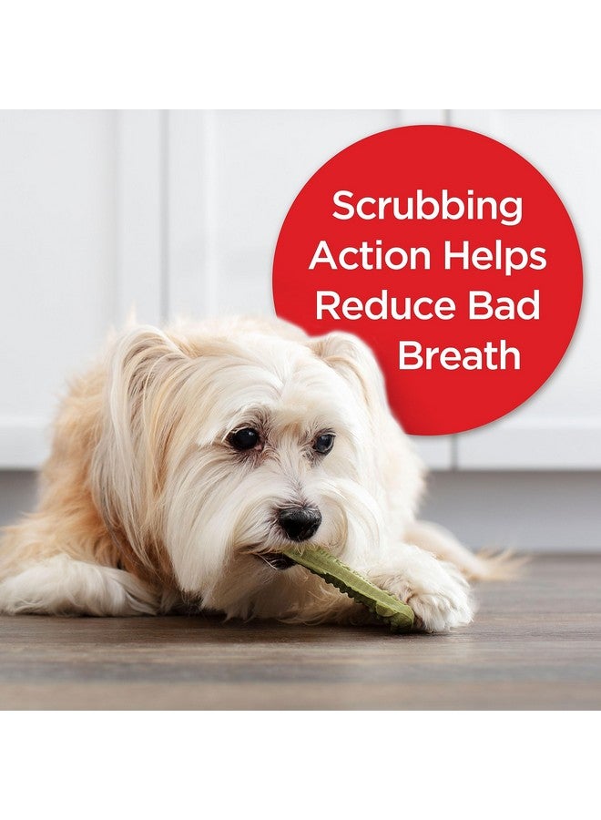 MILK-BONE Milk-Bone Fresh Breath Brushing Chews, 48 Mini Daily Dental Dog Treats Scrubbing Action Helps Clean Teeth  - Image 3