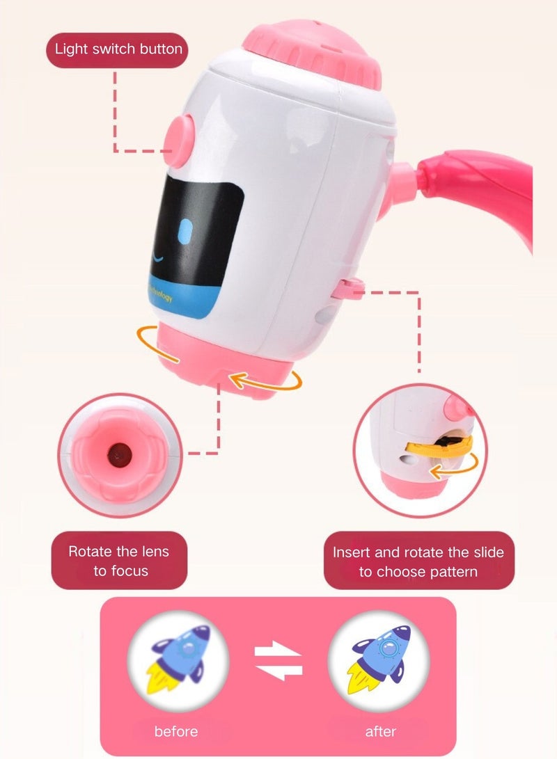 Kids Drawing Projector Table-Smart Learning Toy for Children  Projection Painting Table Easy to Clean Big Size(Pink)  - Image 3