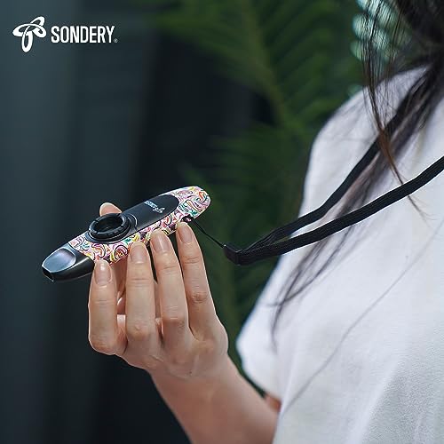 Sondery Professional Kazoo Wind Instrument with 5 Membranes, Lanyard and Pouch - Image 5