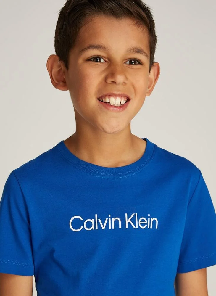 كالفن كلاين جينز Youth Graphic Logo T-Shirt