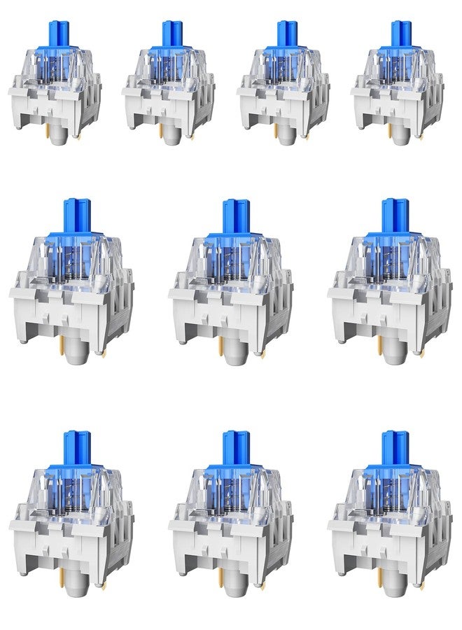 Fejwlvs ZhouWang 54PCS Blue Click Switch,Clicker for 3D Prints 、Gaming Keyboards. - Image 1