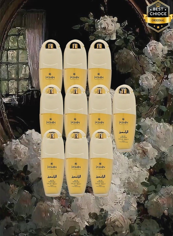 Jasmine 10 Pieces Jasmin Perfume 100ml EDT - Image 1