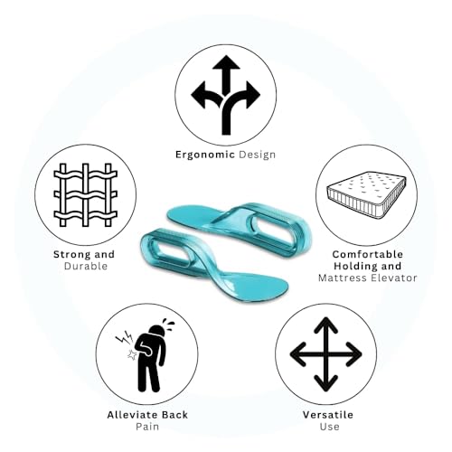 Brunchy Premium Bedsheet Tucker Tool - 11 Inch, 2 Pack, Double Bed Mattress Lifter and Tucker for Bed Making, Durable ABS Plastic Mattress Lifter Tool for Elderly, Pregnant Women & Back Pain - Image 3