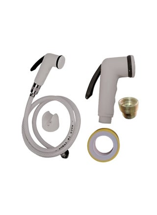 White bidet 125 cm + adapter + Teflon