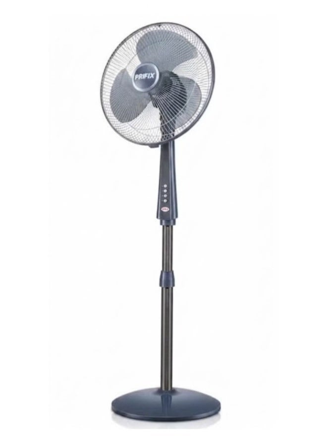 بريفيكس برفكس كوول SFC-170 مروحة عمودية 17 بوصة – 3 سرعات – 3 ريش – تشغيل هادئ – قاعدة ثابتة - رمادي غامق - Image 1