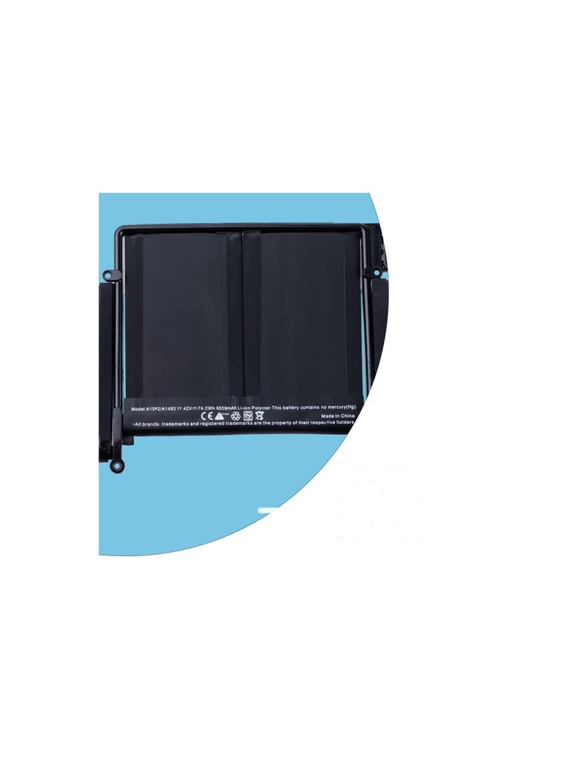 Terabyte A1582 A1502 Laptop Battery Replacement for Macbook pro Retina 13 inch Late 2013 Mid 2014 Early 2015,Fits A1493 Laptop Battery [Li-Polymer 11.42V74.9WH 6559mAh] - Image 5