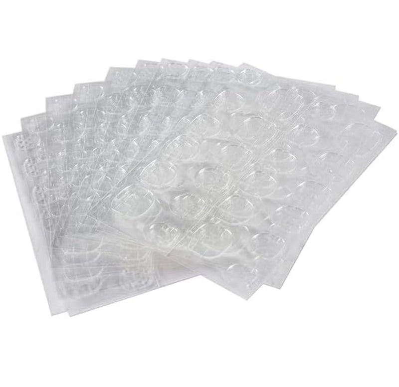 Lobe Miracle معجزة لوبي 10 ورقات 240 ملصق أظافر جل مزدوج الجوانب مقاوم للماء وقابل للتنفس لاصقات لاصقة لاصقة فائقة الالتصاق للأظافر الاصطناعية ملصقات ذاتية اللصق لتجميل الأظافر 10 ورقات 240 قطعة - Image 1