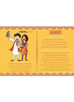 Webelkart Webelkart Premium Combo of Rakhi Gift for Brother and Bhabhi and Kids with Lord Ganesha On Creative Leaf Hanging, Rakshabandhan Gifts for Bhai Sister  - Image 4