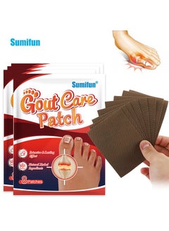 Gout Treatment Patch, 40Pcs Arthritis Thumb Patches for Pain Relief, Swelling Reduction, and Inflammation Diminishment