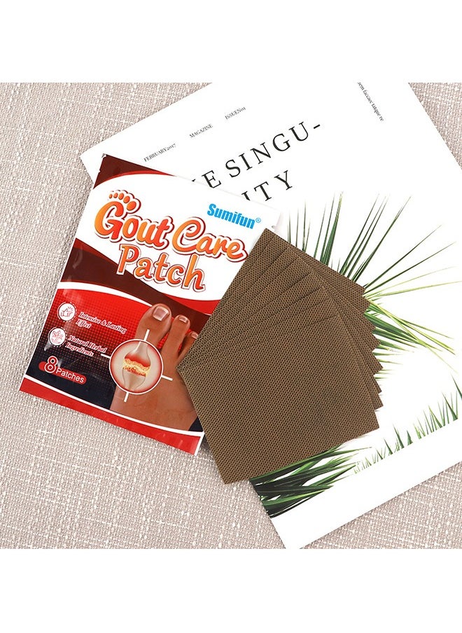 Sumifun - Gout Treatment Patch, 40Pcs Arthritis Thumb Patches for Pain Relief, Swelling Reduction, and Inflammation Diminishment - Image 1