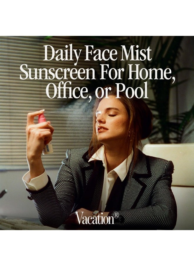 VACATION - Vacation Super Spritz SPF 50 Sunscreen Face Mist + Air Freshener Bundle, Daily Face Sunscreen Spray, SPF Face Spray, Sunscreen Spray for Face, Face Mist Sunscreen, 2.2 fl. Oz. - Image 1