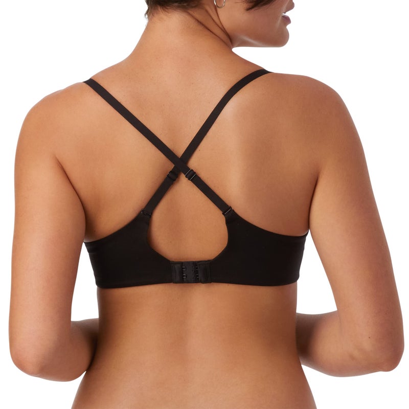 Maidenform womens Comfort Devotion Your Lift Underwire Dm1195 Bra, Black W/ Evening Blush, 34B US - Image 4