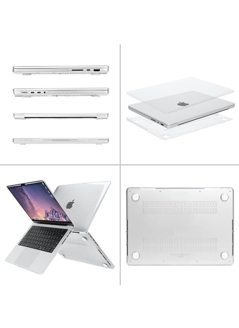 Compatible with MacBook Pro 14 inch Case 2023 2022 2021 Release M3 A2918 A2992 M2 A2779 M1 A2442 Pro Max Chip with Touch ID Protective Plastic Hard Shell Case Cover - Image 5