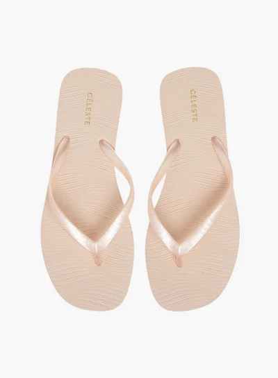Celeste Women's Textured Thong Slippers