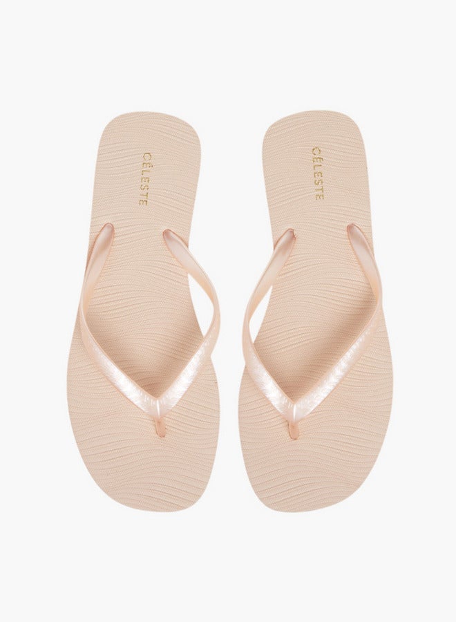 Celeste Women's Textured Thong Slippers - Image 2