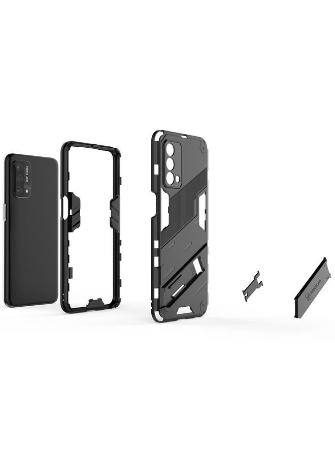 S-TOP Case For OPPO A93 5G Punk Armor 2 in 1 PC + TPU Shockproof Case with Invisible Holder - Image 3