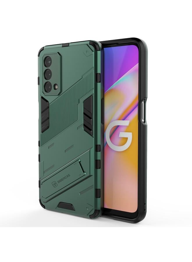 S-TOP Case For OPPO A93 5G Punk Armor 2 in 1 PC + TPU Shockproof Case with Invisible Holder - Image 1
