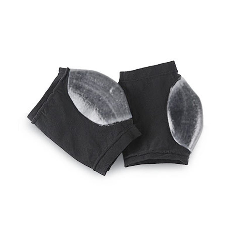 Nylon Heel Gel Heel Socks Heel Sleeve Moisturizing Socks Foot Care Heel Protector - Size:L (Black) - Image 3