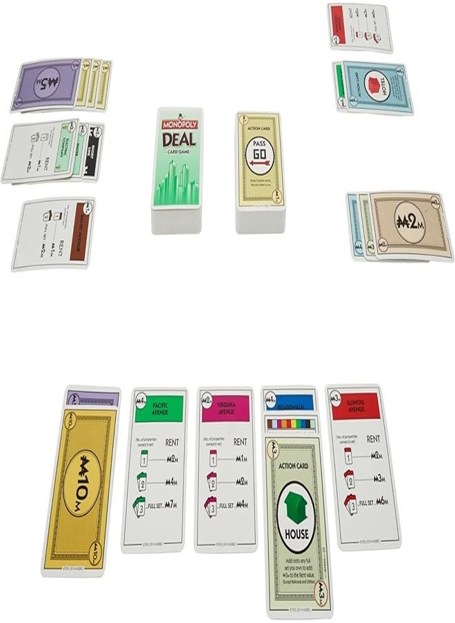 nilco - Gaming Monopoly Deal Card Game, Quick-Playing Card Game for 2-5 Players, Game for Families and Kids, Ages 8 and Up (Amazon Exclusive) - Image 1