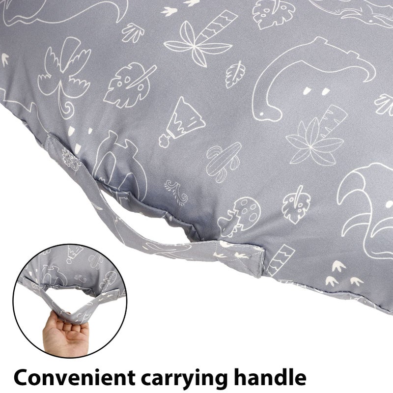 DILIMI غطاء سرير حديثي الولادة قابل للإزالة غطاء فائق النعومة مريح لسرير الأطفال، (السرير غير مشمول)  - Image 2