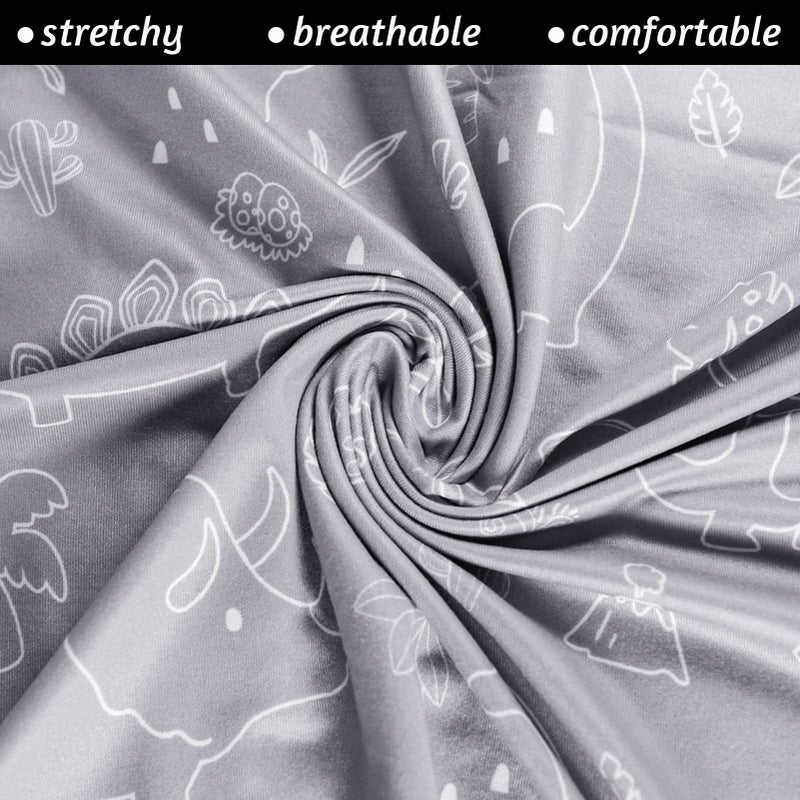 DILIMI غطاء سرير حديثي الولادة قابل للإزالة غطاء فائق النعومة مريح لسرير الأطفال، (السرير غير مشمول)  - Image 3