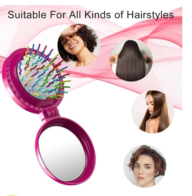 AMYCAUR Gift Combo For Girls (Pack Of 3 Item) Girls Accessories Set With Necklace Set, Mirror Comb, Gift Pouch, Rakhi And Birthday Gift Combo For Sister, Suitable For 4 To 12 Years - Image 3