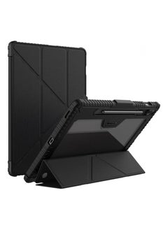 General Cace for Samsung Galaxy Tab S10 Ultra (2024) Anti-fall Smart Tablet Cover with Auto Sleep/Wake & Sliding Window Lens Protection & Pen Slot TPU+PC Protective Cover  - Image 1