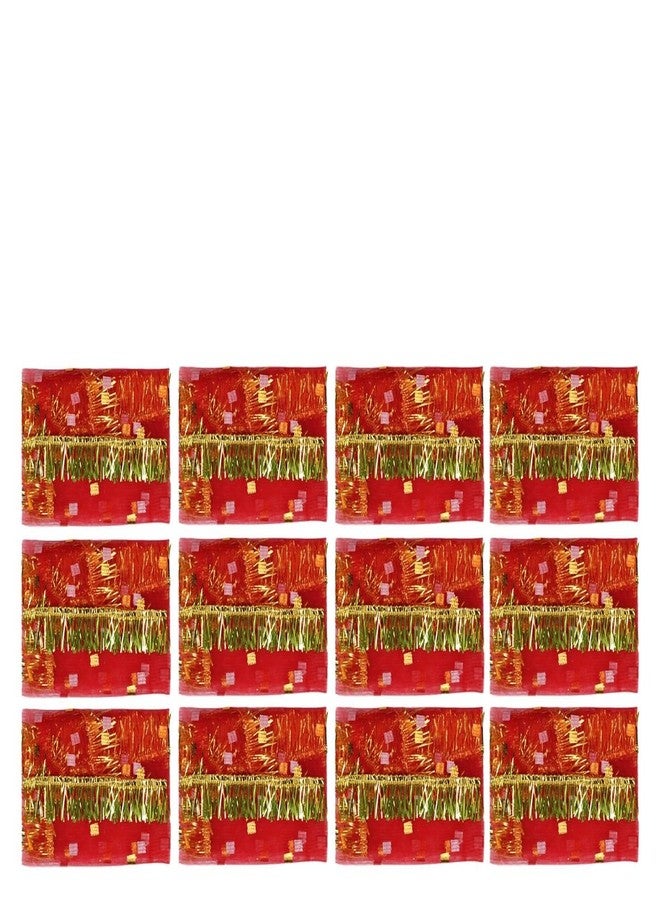 UJJAINWAL 10 Pack Kids Girls Hair Clips for Kanjak Gift With 10 Tiffin Boxes & 10 Chunri - Kanya Pujan Navratri Combo for Navratre - Image 3