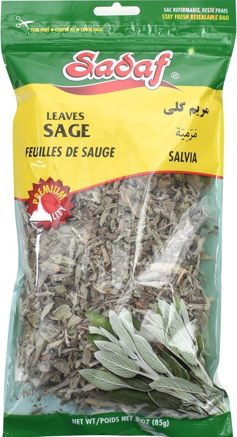 Sadaf أوراق المريمية الكاملة من ساداف - 3 أونصات - Image 1