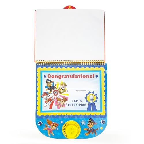 Cottage Door Press Paw Patrol Potty Training Reward Chart, Potty Time With the Pups! Workbook Includes Stories, Activities, Stickers, and Sound Button - Image 5