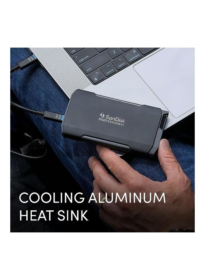 Professional PRO-Blade Transport - Portable and Modular NVMe SSD, Up to 2000MB/s, USB-C, USB 3.2 gen 2x2, Solid State Drive - SDPM2NB-002T-GBAND - Image 5