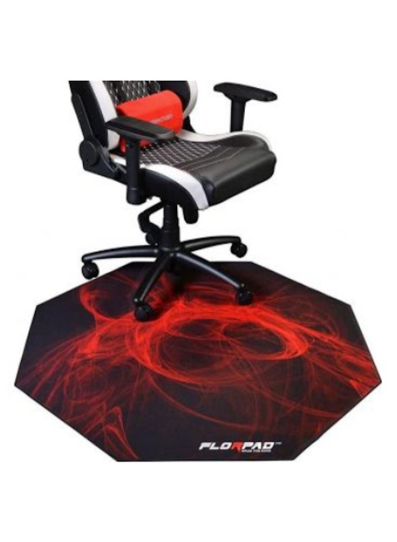 Fury Florpad Fury FM1-1102 Gaming Chair Mat for Gaming Chair Gaming Bean Bag, Red | FM1-1102  - Image 4