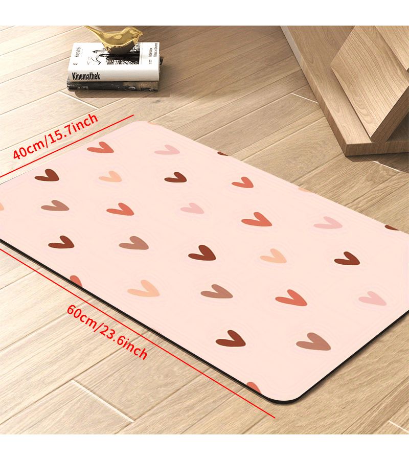 Diatomaceous Earth Mat 7.87x11.81 Inch Non Slip Durable Easy Clean Washable For Pet Bowls - Image 2