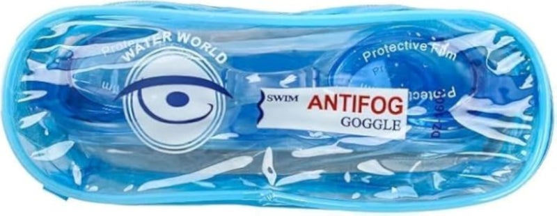 SMART FIT ® Gears Swimming Goggles, 1-Pack, Swimming Goggles for Adults, Unisex, Youth, and Kids, Anti-Fog, Waterproof abd-28