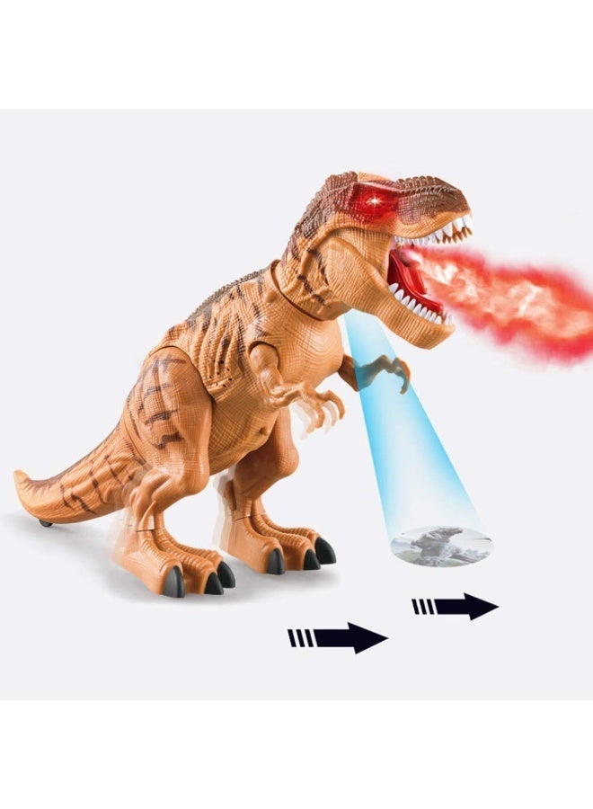 كبير المشي رذاذ الديناصور LED الروبوت الإلكترونية T-Rex لعبة محاكاة اللهب رذاذ النار التنفس,رذاذ ضباب الماء,وضع البيض,إضاءة العيون,صوت الرهب,Tyrannosaurus واقعي - Image 4