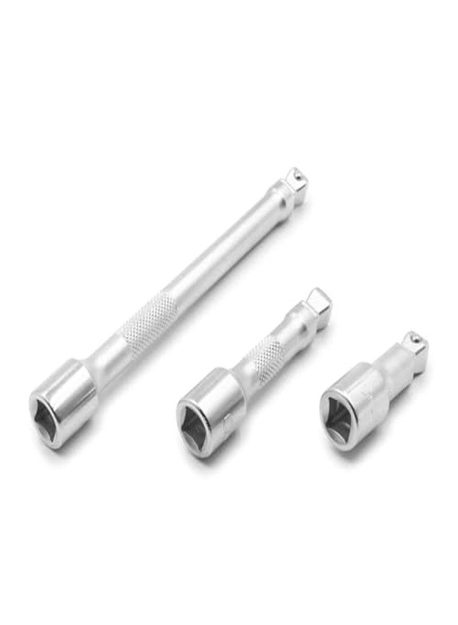 Genius Tools 3 Piece 3/8" Dr. Wobble Extension Bar Set BE-32306 - Image 4
