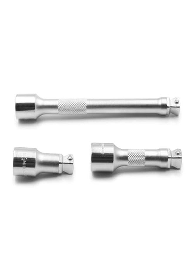 Genius Tools 3 Piece 3/8" Dr. Wobble Extension Bar Set BE-32306 - Image 3