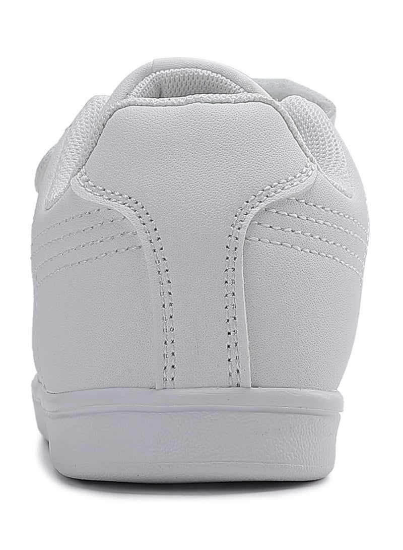 سكاي فيو أحذية رياضية للأولاد والبنات مزودة بخطاف وحلقة من الجلد للأطفال، خفيفة الوزن وجيدة التهوية، أحذية رياضية للجري للجنسين، أحذية مدرسية للأطفال - Image 4