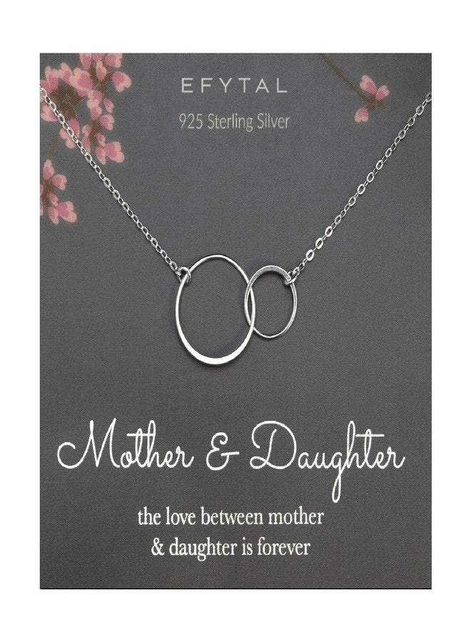 EFYTAL Mother Daughter Necklace, Mom Necklace for Women, Birthday Gifts for Daughter, Mothers Day Mom Jewelry, Valentines Day Jewelry - Image 1