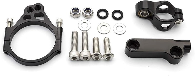 Red Damper CNC Motorcycle Steering Stabilizer Mounting Bracket Kit For Kawasaki Versys 650 - Image 4