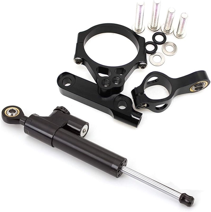 Red Damper CNC Motorcycle Steering Stabilizer Mounting Bracket Kit For Kawasaki Versys 650 - Image 3